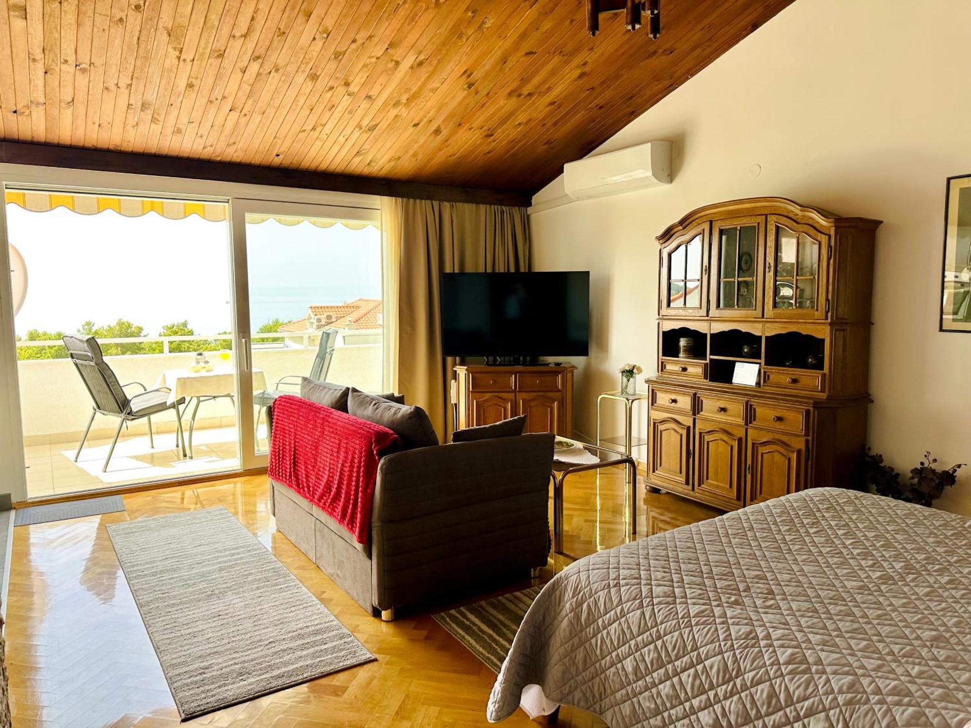 Penthouse Studio With Sea View 마카르스카 외부 사진